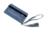 CELL PHONE WALLET: RFID Wallet with Wristlet, 6 Colors