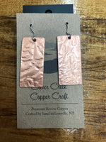 SILVER CREEK COPPER EARRINGS MEDIUM SIZED