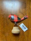 Plaid Christmas Bird