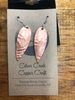 SILVER CREEK COPPER EARRINGS SMALL SIZED