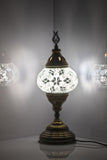 Turkish Moroccan Mosaic Glass Lamp