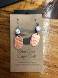 SILVER CREEK COPPER EARRINGS SMALL SIZED