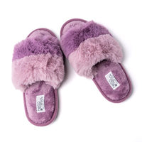 Cotton Candy Puff Slippers