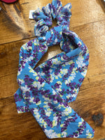 HAIR SCRUNCHIE WITH TIES