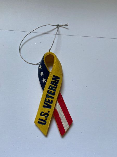 VETERAN RIBBON ORNAMENT