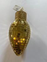 CHRISTMAS BULB ORNAMENT