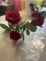 Long stem rose flowers