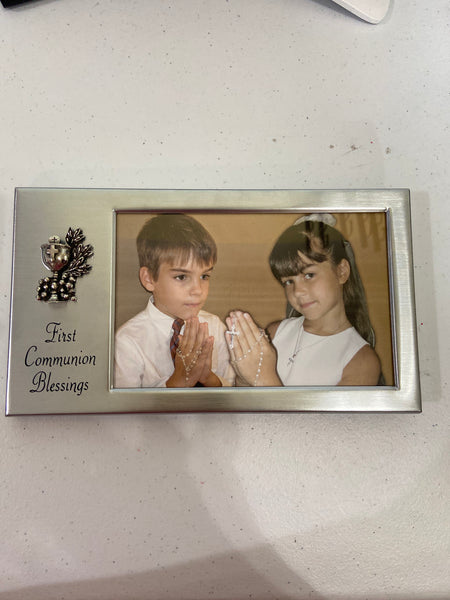 Photo frame: first communion blessings