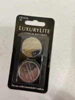 Luxury Light - 3V lithium batteries